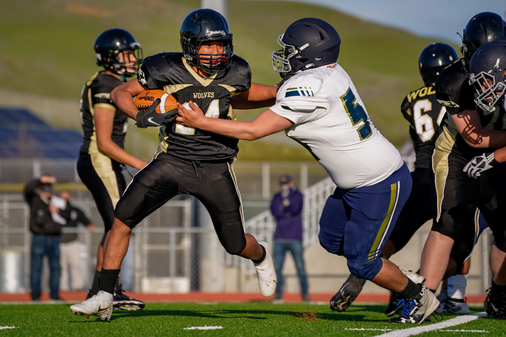 Napa High Grizzlies vs. American Canyon Wolves JV Football